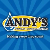 Andys Sprinkler, Drainage, and Lighting Logo