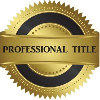 Professional Title Logo