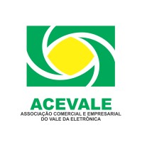 ACEVALE associação Comercial Empresarial industrial e Agrícola do vale da Eletrônica Logo