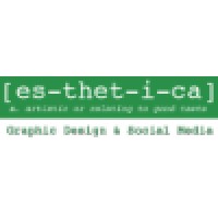 [es-thet-i-ca] Logo