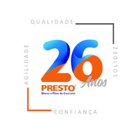 PRESTO Blocos e Pisos de Concreto Logo