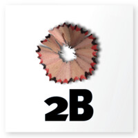 2B Advertising & Design Logo