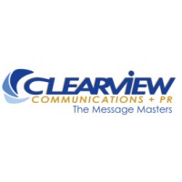Clearview Communications+PR Logo