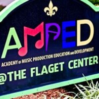 Academy of Music Production Education and Development (AMPED) Logo