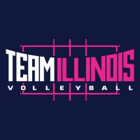 Team Illinois Volleyball Logo