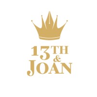 13th & Joan Publishing House Logo