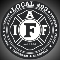 United Phoenix Firefighters - Local 493 Logo