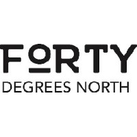 Forty Degrees North Logo