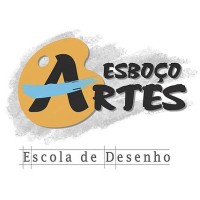 Esboço Artes Escola de Desenho Logo