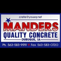 Manders Quality Concrete Logo