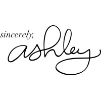 Sincerely Ashley Logo