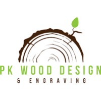PK Wood Design & Engraving, LLC Logo