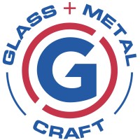Glass and Metal Craft Logo