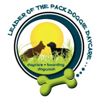 Leader of the Pack Doggie Daycare Logo