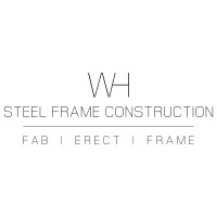 W|H Steel Frame Construction Logo