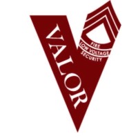 Valor Fire and Security Logo