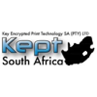 KEPT SA - Key Encrypted Print Technology SA (Pty) LTD Logo