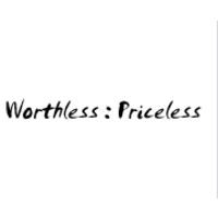 Worthless : Priceless Clothing Logo