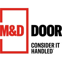 M&D Door and Hardware Logo