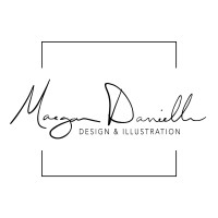 Maegan Danielle Design & Illustration Logo
