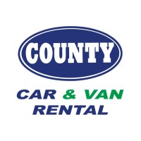 County Car and Van Rental Logo