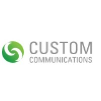 Custom Communications, LLC. Logo
