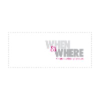 When&Where Comunicación y Eventos Logo
