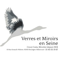 Verres et Miroirs en Seine CROCE - COSTA - AFV Logo