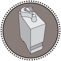 interrobang letterpress Logo