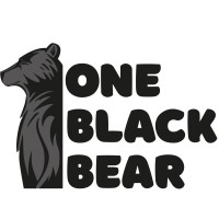 One Black Bear Logo