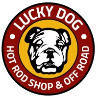 Lucky Dog Hot Rod Shop Logo