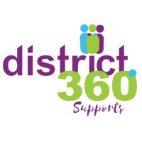 District 360 Supports Logo