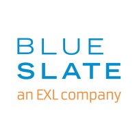 Blue Slate, an EXL Company Logo