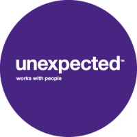 Unexpected works with people Logo