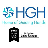 Home of Guiding Hands Logo