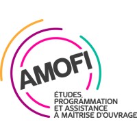 AMOFI - SOCIETE DASSISTANCE A LA MAITRISE DOUVRAGE FONCIERE ET IMMOBILIERE Logo
