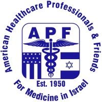 American Healthcare Professionals and Friends for Medicine in Israel (APF) Logo