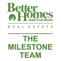 Better Homes and Gardens Real Estate/The Milestone Team Logo