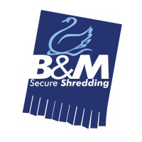 B&M Secure Shredding Logo