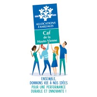 Caf de la Haute-Vienne Logo