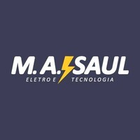 M.A. Saul Eletro e Tecnologia Logo