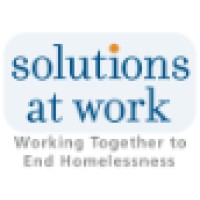 Solutions at Work -- a nonprofit serving the Greater Boston area Logo