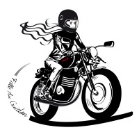 FILLE AU GUIDON Logo