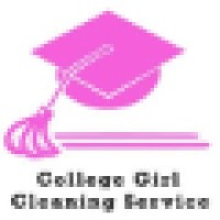 College Girl Cleaning Service Logo