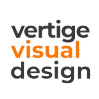vertige visual design Logo