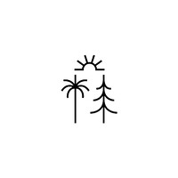 Palm & Pine Skincare Logo