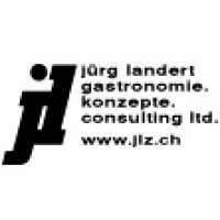 jürg landert. gastronomie. konzepte. consulting ltd. Logo