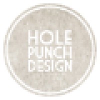 Hole Punch Design Logo