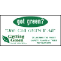 Getting Green Plant Service Logo