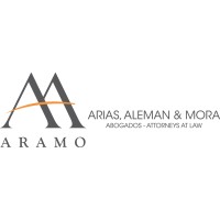 Arias, Aleman & Mora Logo